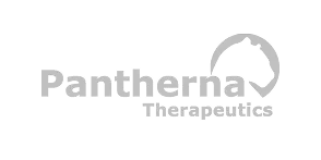 Pantherna Therapeutics logo with stylized panther head and lettering.